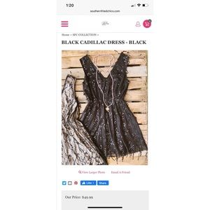 Little Black Sequin Dress👗